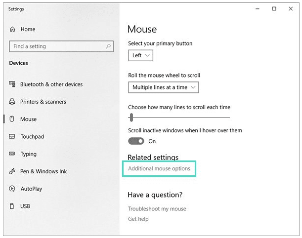 Disable mouse acceleration to provide a better FPS gaming