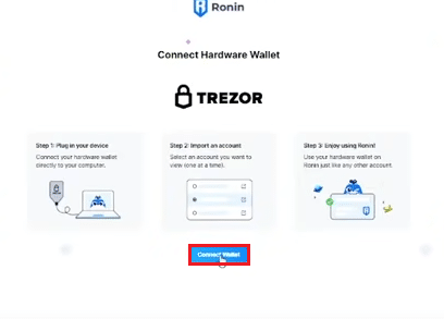 Hardware Wallet Security with Trezor for SLP, Axies, AXS on Ronin